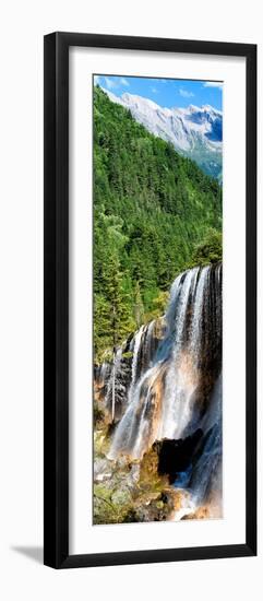 China 10MKm2 Collection - Waterfalls in the Jiuzhaigou National Park-Philippe Hugonnard-Framed Photographic Print