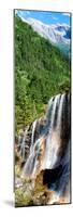 China 10MKm2 Collection - Waterfalls in the Jiuzhaigou National Park-Philippe Hugonnard-Mounted Photographic Print