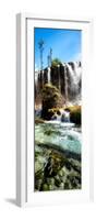 China 10MKm2 Collection - Waterfalls in the Jiuzhaigou National Park-Philippe Hugonnard-Framed Photographic Print