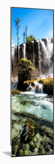 China 10MKm2 Collection - Waterfalls in the Jiuzhaigou National Park-Philippe Hugonnard-Mounted Photographic Print