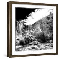 China 10MKm2 Collection - Waterfalls in the Jiuzhaigou National Park-Philippe Hugonnard-Framed Photographic Print