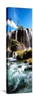 China 10MKm2 Collection - Waterfalls in the Jiuzhaigou National Park-Philippe Hugonnard-Stretched Canvas