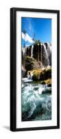 China 10MKm2 Collection - Waterfalls in the Jiuzhaigou National Park-Philippe Hugonnard-Framed Photographic Print