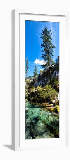 China 10MKm2 Collection - Waterfalls in the Jiuzhaigou National Park-Philippe Hugonnard-Framed Photographic Print