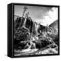 China 10MKm2 Collection - Waterfalls in the Jiuzhaigou National Park-Philippe Hugonnard-Framed Stretched Canvas