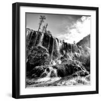 China 10MKm2 Collection - Waterfalls in the Jiuzhaigou National Park-Philippe Hugonnard-Framed Photographic Print