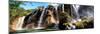 China 10MKm2 Collection - Waterfalls in the Jiuzhaigou National Park-Philippe Hugonnard-Mounted Premium Photographic Print