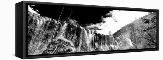 China 10MKm2 Collection - Waterfalls in the Jiuzhaigou National Park-Philippe Hugonnard-Framed Stretched Canvas