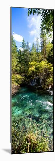 China 10MKm2 Collection - Waterfalls in the Jiuzhaigou National Park-Philippe Hugonnard-Mounted Photographic Print