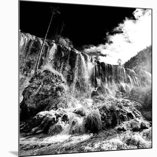 China 10MKm2 Collection - Waterfalls in the Jiuzhaigou National Park-Philippe Hugonnard-Mounted Photographic Print