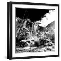 China 10MKm2 Collection - Waterfalls in the Jiuzhaigou National Park-Philippe Hugonnard-Framed Photographic Print