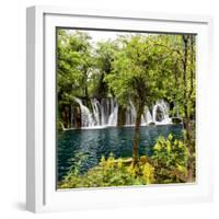 China 10MKm2 Collection - Waterfalls in the Jiuzhaigou National Park-Philippe Hugonnard-Framed Photographic Print