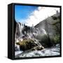 China 10MKm2 Collection - Waterfalls in the Jiuzhaigou National Park-Philippe Hugonnard-Framed Stretched Canvas