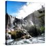 China 10MKm2 Collection - Waterfalls in the Jiuzhaigou National Park-Philippe Hugonnard-Stretched Canvas