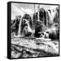 China 10MKm2 Collection - Waterfalls in the Jiuzhaigou National Park-Philippe Hugonnard-Framed Stretched Canvas