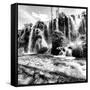 China 10MKm2 Collection - Waterfalls in the Jiuzhaigou National Park-Philippe Hugonnard-Framed Stretched Canvas