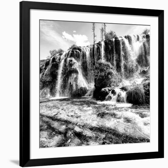 China 10MKm2 Collection - Waterfalls in the Jiuzhaigou National Park-Philippe Hugonnard-Framed Photographic Print