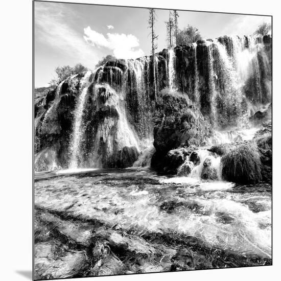 China 10MKm2 Collection - Waterfalls in the Jiuzhaigou National Park-Philippe Hugonnard-Mounted Photographic Print