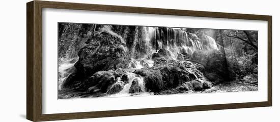 China 10MKm2 Collection - Waterfalls in the Jiuzhaigou National Park-Philippe Hugonnard-Framed Photographic Print