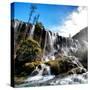 China 10MKm2 Collection - Waterfalls in the Jiuzhaigou National Park-Philippe Hugonnard-Stretched Canvas