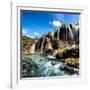 China 10MKm2 Collection - Waterfalls in the Jiuzhaigou National Park-Philippe Hugonnard-Framed Photographic Print