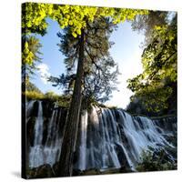 China 10MKm2 Collection - Waterfalls in the Jiuzhaigou National Park-Philippe Hugonnard-Stretched Canvas