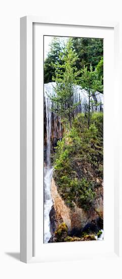 China 10MKm2 Collection - Waterfalls in the Jiuzhaigou National Park-Philippe Hugonnard-Framed Photographic Print