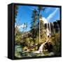 China 10MKm2 Collection - Waterfalls in the Jiuzhaigou National Park-Philippe Hugonnard-Framed Stretched Canvas