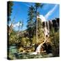 China 10MKm2 Collection - Waterfalls in the Jiuzhaigou National Park-Philippe Hugonnard-Stretched Canvas