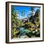 China 10MKm2 Collection - Waterfalls in the Jiuzhaigou National Park-Philippe Hugonnard-Framed Photographic Print