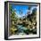 China 10MKm2 Collection - Waterfalls in the Jiuzhaigou National Park-Philippe Hugonnard-Framed Photographic Print