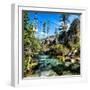 China 10MKm2 Collection - Waterfalls in the Jiuzhaigou National Park-Philippe Hugonnard-Framed Photographic Print