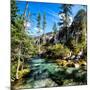 China 10MKm2 Collection - Waterfalls in the Jiuzhaigou National Park-Philippe Hugonnard-Mounted Photographic Print