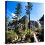 China 10MKm2 Collection - Waterfalls in the Jiuzhaigou National Park-Philippe Hugonnard-Stretched Canvas