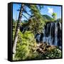 China 10MKm2 Collection - Waterfalls in the Jiuzhaigou National Park-Philippe Hugonnard-Framed Stretched Canvas