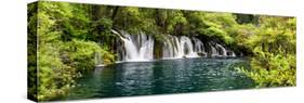 China 10MKm2 Collection - Waterfalls in the Jiuzhaigou National Park-Philippe Hugonnard-Stretched Canvas