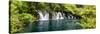 China 10MKm2 Collection - Waterfalls in the Jiuzhaigou National Park-Philippe Hugonnard-Stretched Canvas