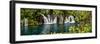 China 10MKm2 Collection - Waterfalls in the Jiuzhaigou National Park-Philippe Hugonnard-Framed Photographic Print