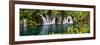 China 10MKm2 Collection - Waterfalls in the Jiuzhaigou National Park-Philippe Hugonnard-Framed Photographic Print