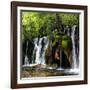 China 10MKm2 Collection - Waterfalls in the Jiuzhaigou National Park-Philippe Hugonnard-Framed Photographic Print