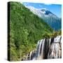 China 10MKm2 Collection - Waterfalls in the Jiuzhaigou National Park-Philippe Hugonnard-Stretched Canvas