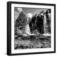 China 10MKm2 Collection - Waterfalls in the Jiuzhaigou National Park-Philippe Hugonnard-Framed Photographic Print