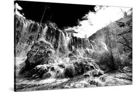 China 10MKm2 Collection - Waterfalls in the Jiuzhaigou National Park-Philippe Hugonnard-Stretched Canvas