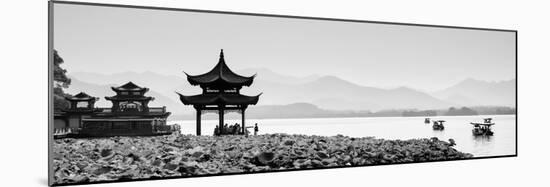 China 10MKm2 Collection - West Lake at sunset-Philippe Hugonnard-Mounted Photographic Print