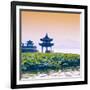 China 10MKm2 Collection - West Lake at sunset-Philippe Hugonnard-Framed Photographic Print