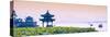 China 10MKm2 Collection - West Lake at sunset-Philippe Hugonnard-Stretched Canvas