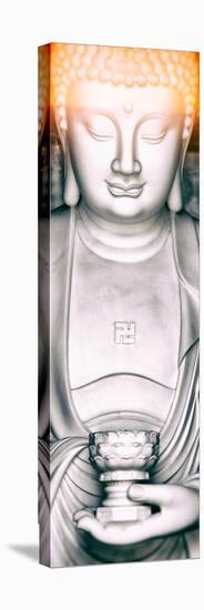 China 10MKm2 Collection - White Buddha-Philippe Hugonnard-Stretched Canvas