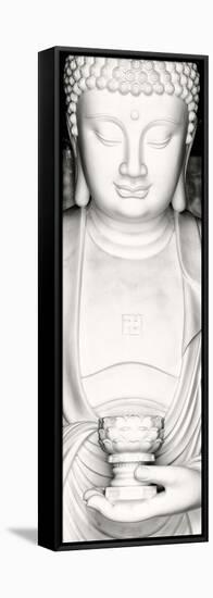 China 10MKm2 Collection - White Buddha-Philippe Hugonnard-Framed Stretched Canvas