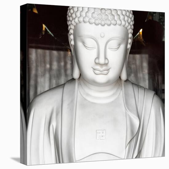 China 10MKm2 Collection - White Buddha-Philippe Hugonnard-Stretched Canvas