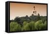 China 10MKm2 Collection - White Pagoda at Sunset - Beihai Park - Beijing-Philippe Hugonnard-Framed Stretched Canvas